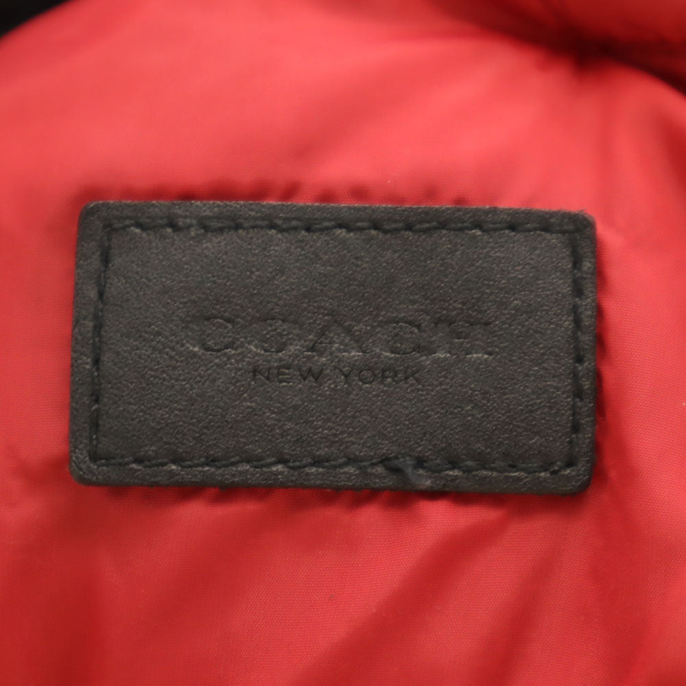 コーチ F85837 リバーシブル ダウンジャケット ブラック COACH メンズ