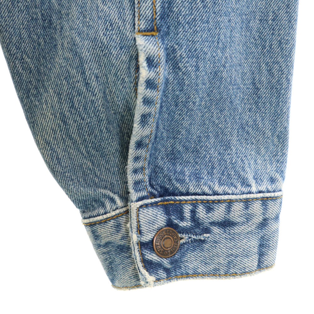 Levi's リーバイス 90s 70503-02 オールド チュニジア製 ユーロ ハンドウォーマポケット デニムジャケット L ブルー ユーロリーバイス ビッグサイズ メンズ