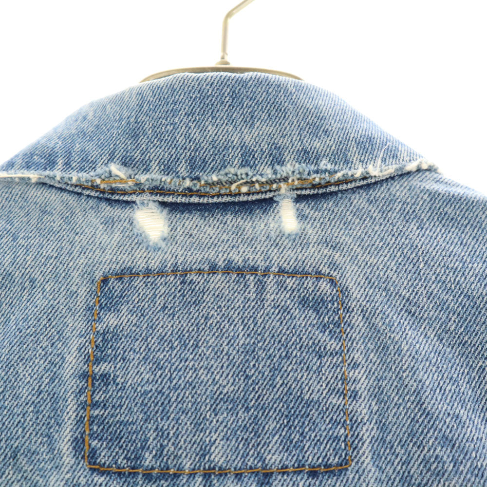 Levi's リーバイス 90s 70503-02 オールド チュニジア製 ユーロ ハンドウォーマポケット デニムジャケット L ブルー ユーロリーバイス ビッグサイズ メンズ