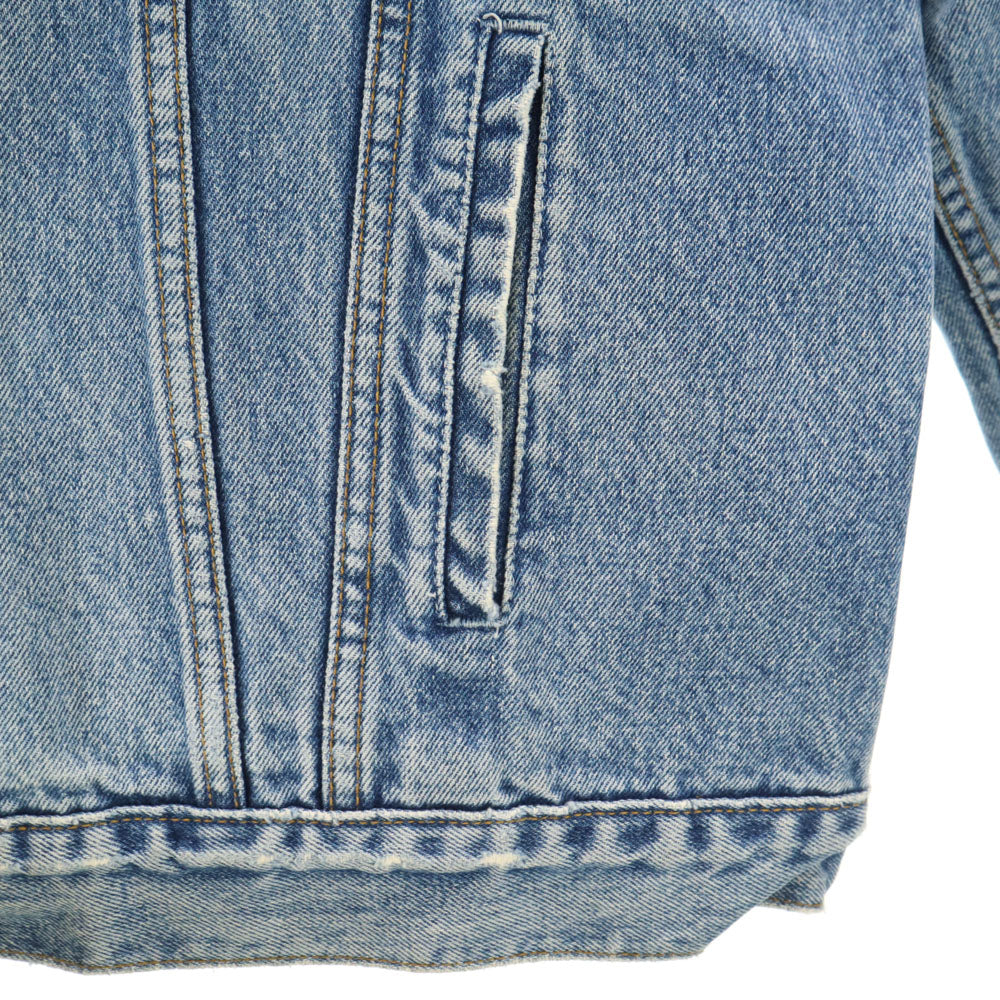 Levi's リーバイス 90s 70503-02 オールド チュニジア製 ユーロ ハンドウォーマポケット デニムジャケット L ブルー ユーロリーバイス ビッグサイズ メンズ