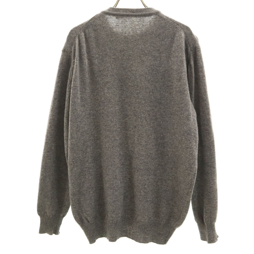 Christian Dior MONSIEUR クリスチャンディオール ムッシュ 90s イタリア製 オールド 長袖 セーター 50 グレー ニット メンズ