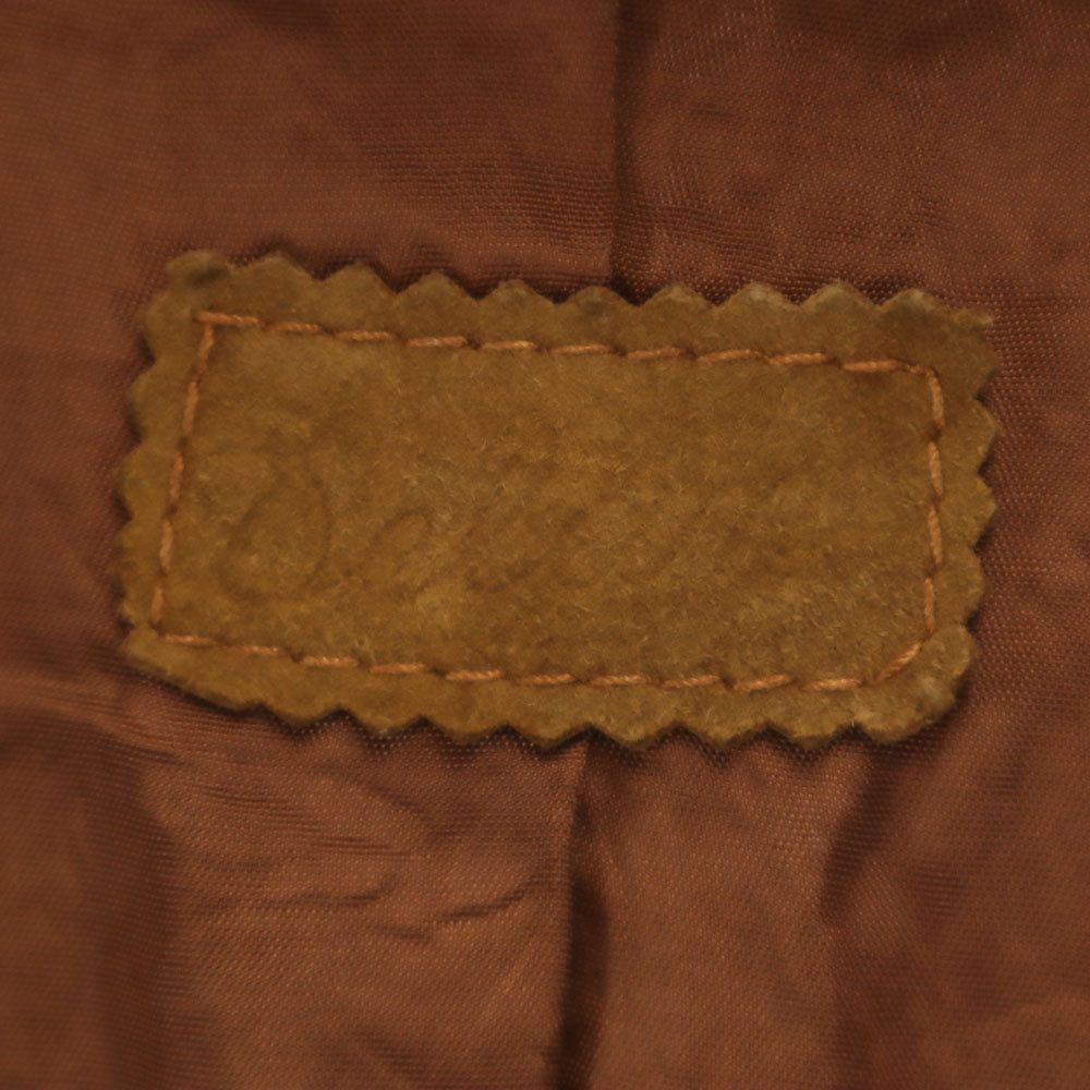 ベラペレ 90s オールド スエードレザージャケット ベージュ VERA PELLE ブルゾン メンズ