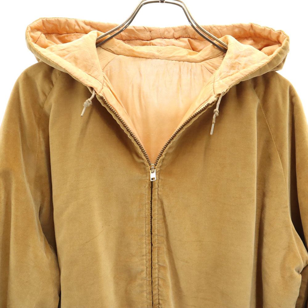 VINTAGE ヴィンテージ 50s NYNCOジップ アクティブ ジャケット ベージュ フーディー 中綿ダウン メンズ