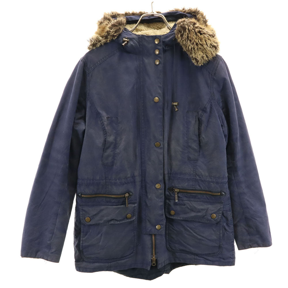 Barbour バブアー 2018年 ケルサール ワックス パーカー 40 ネイビー KELSALL WAX PARKA レディース
