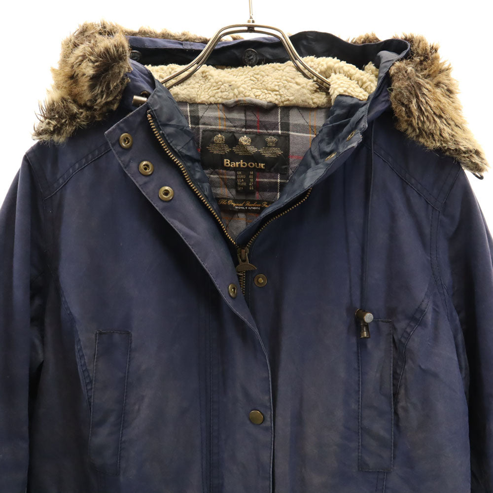 Barbour バブアー 2018年 ケルサール ワックス パーカー 40 ネイビー KELSALL WAX PARKA レディース