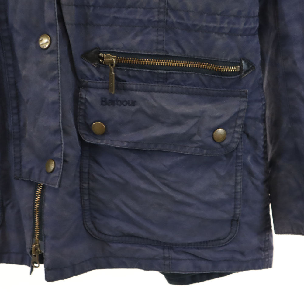 Barbour バブアー 2018年 ケルサール ワックス パーカー 40 ネイビー KELSALL WAX PARKA レディース