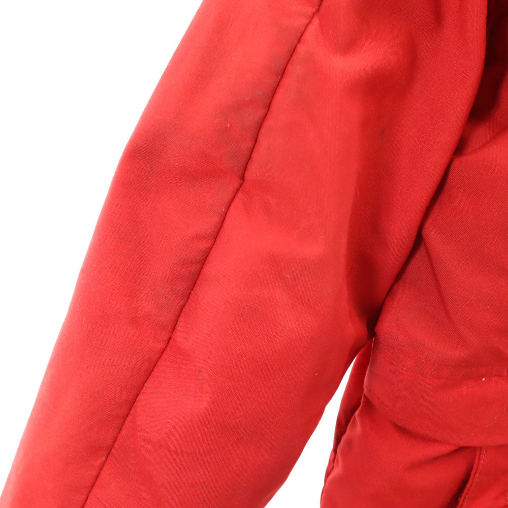 テンエックス 70s ヴィンテージ USA製 デカタロン グースダウン ハンティングジャケット L レッド 裏キルティング メンズ