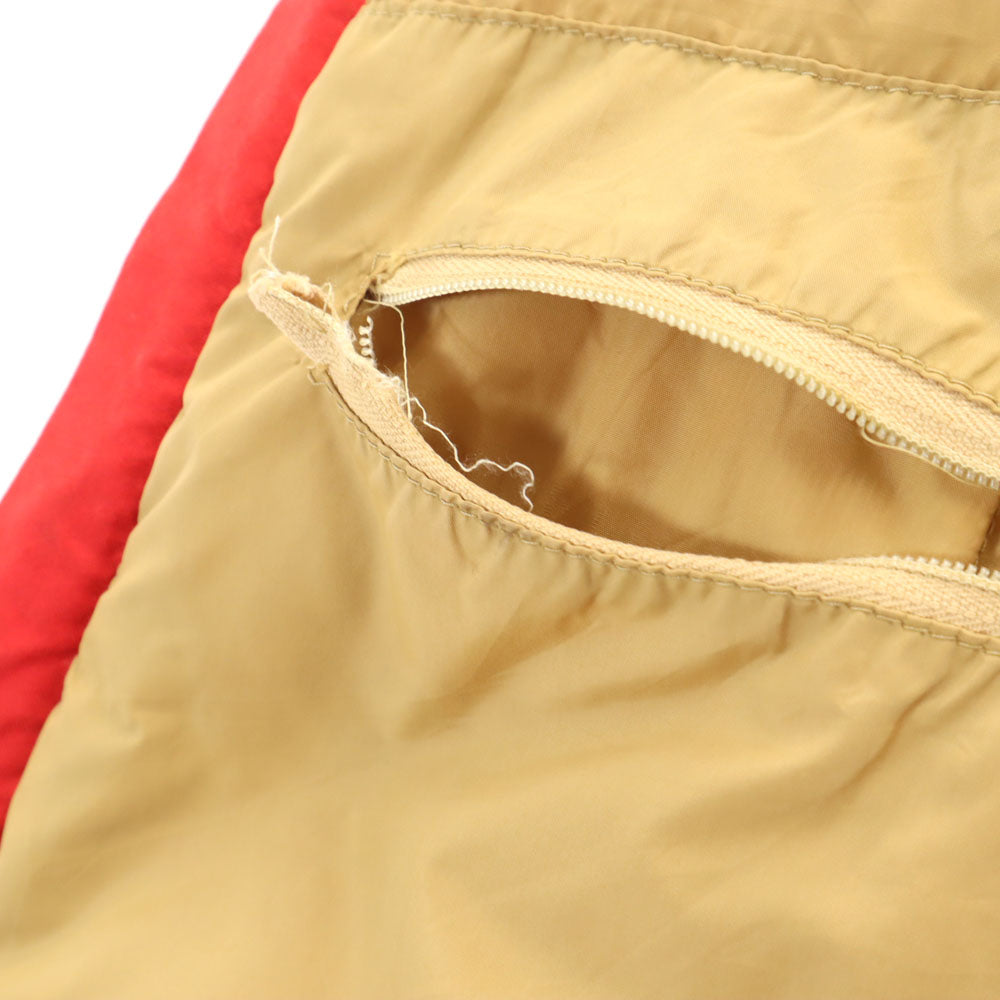 テンエックス 70s ヴィンテージ USA製 デカタロン グースダウン ハンティングジャケット L レッド 裏キルティング メンズ