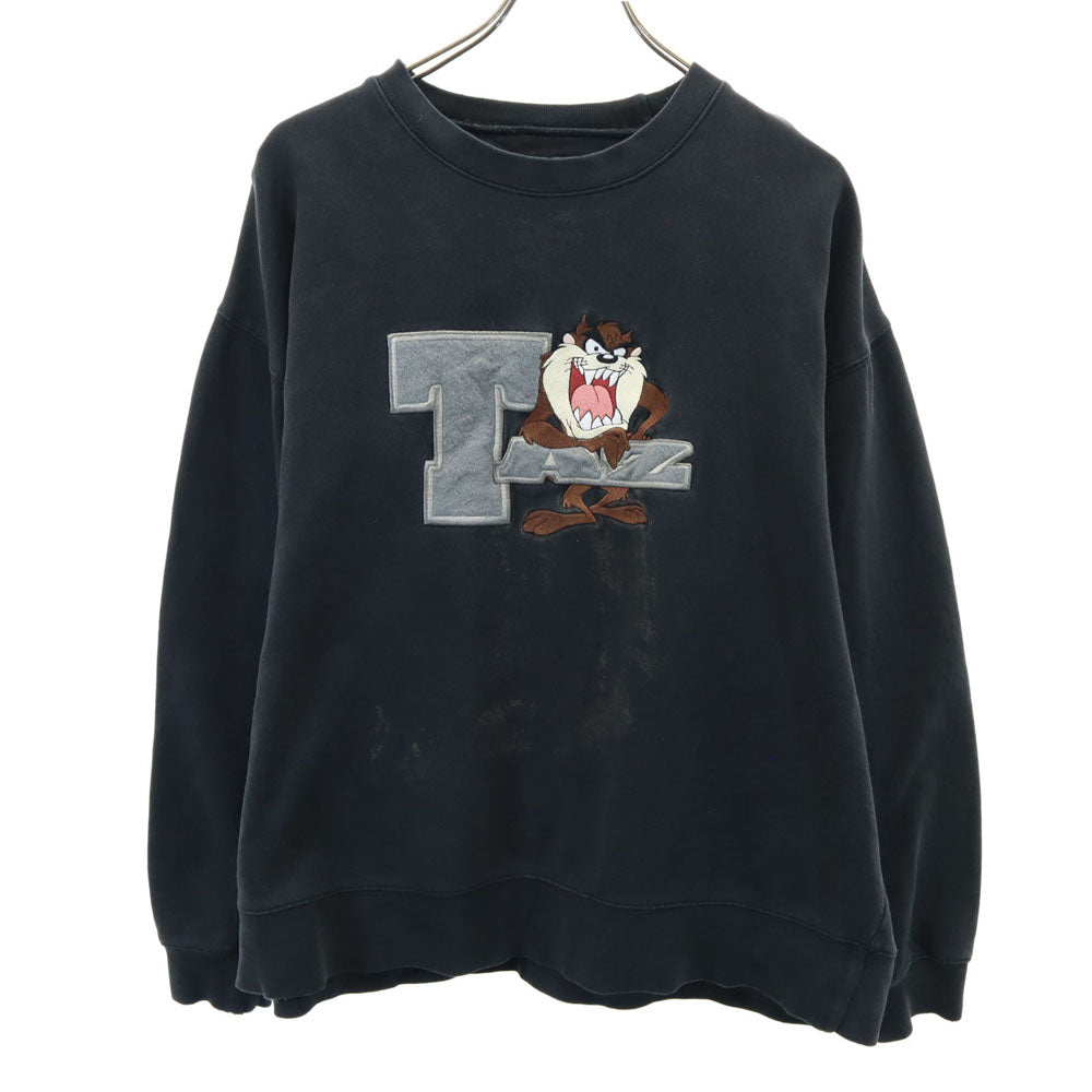 ワーナーブラザーズ スタジオ ストア 長袖 スウェット トレーナー L ブラック レディース