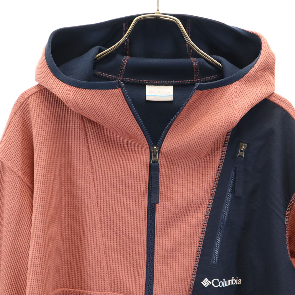 Columbia コロンビア PM0673 グリーンウォーターフォールズフルジップ ジャケット S ピンク系 フード アウトドア メンズ