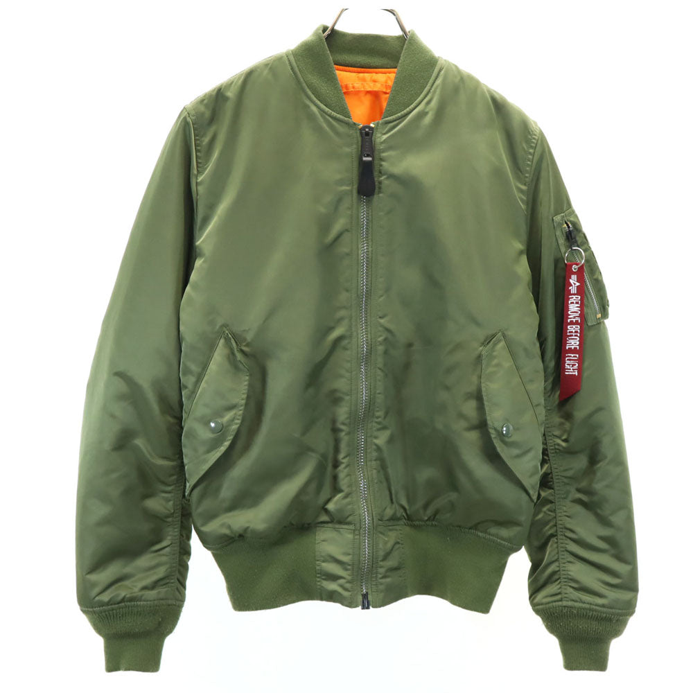 アルファインダストリーズ MA-1 フライトジャケット M カーキ ALPHA INDUSTRIES INC メンズ