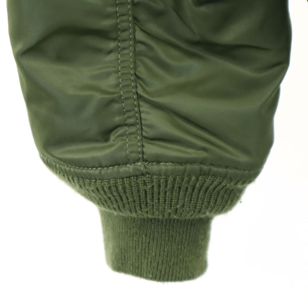 アルファインダストリーズ MA-1 フライトジャケット M カーキ ALPHA INDUSTRIES INC メンズ