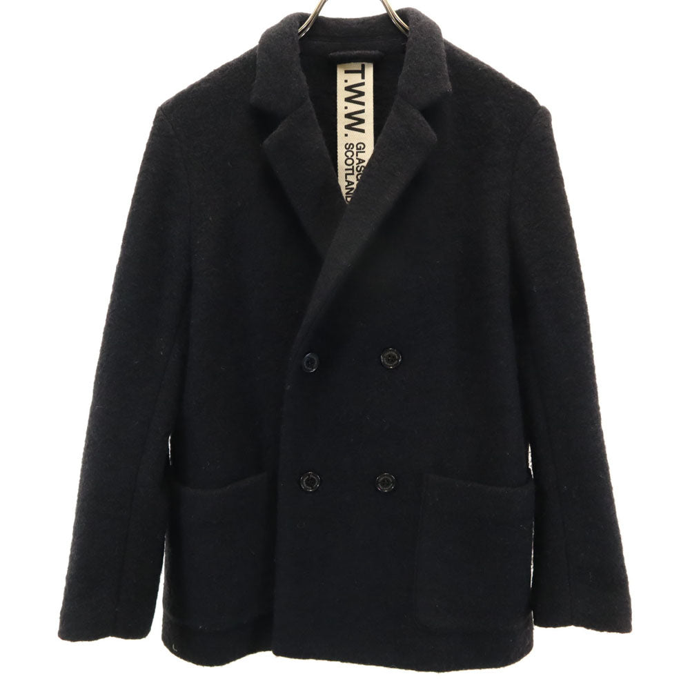 トラディショナルウェザーウェア ショート ウールコート XS ブラック Traditional Weatherwear メンズ