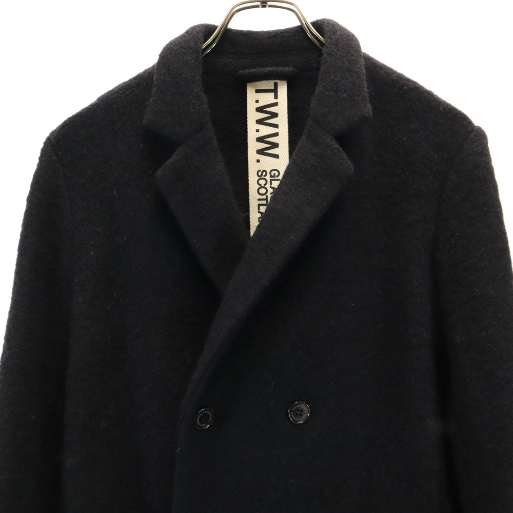 トラディショナルウェザーウェア ショート ウールコート XS ブラック Traditional Weatherwear メンズ