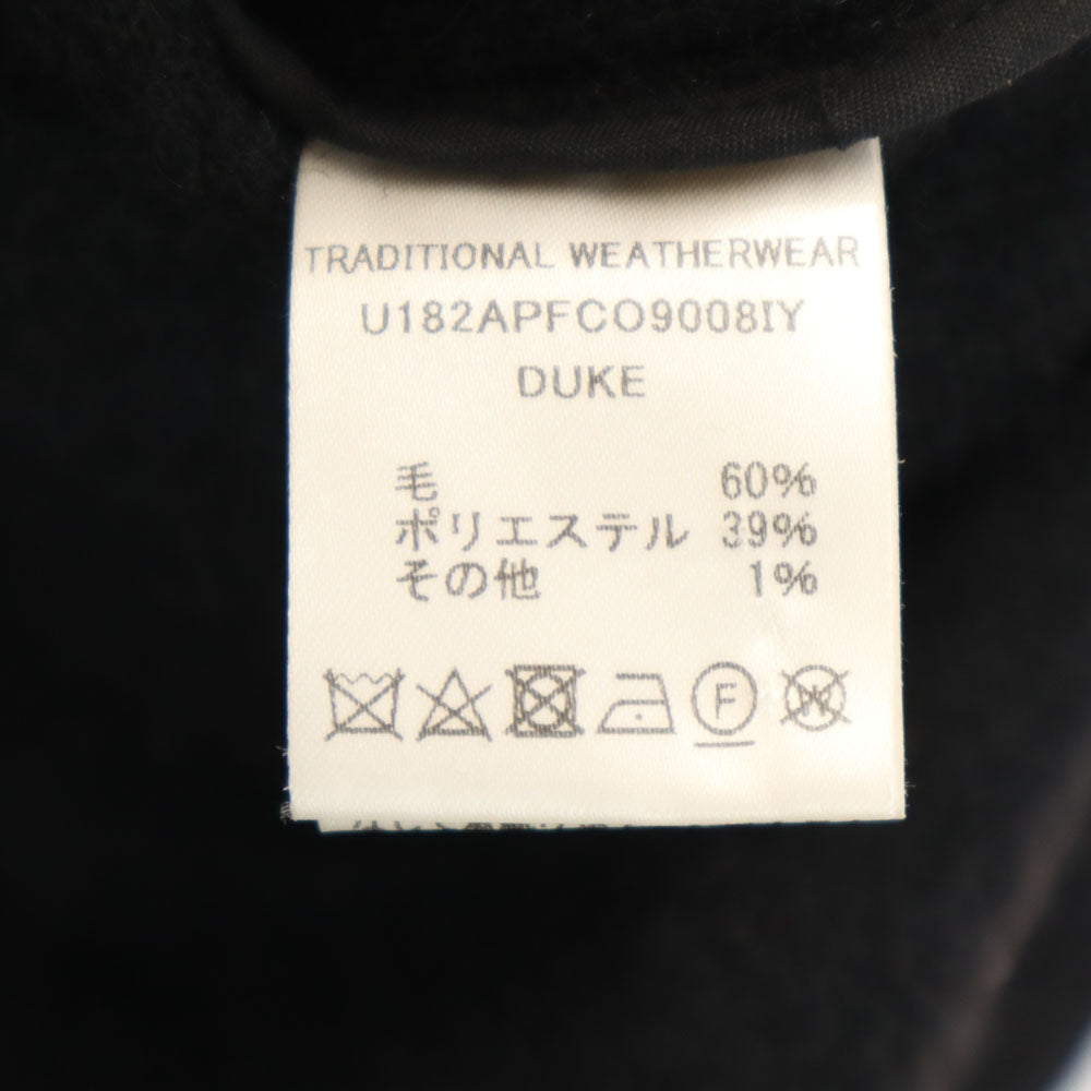 トラディショナルウェザーウェア ショート ウールコート XS ブラック Traditional Weatherwear メンズ