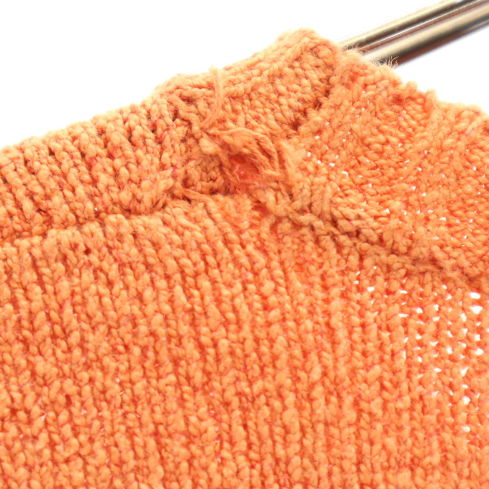 PEARLY GATES パーリーゲイツ ゴルフ 長袖 ニット 3 オレンジ セーター メンズ