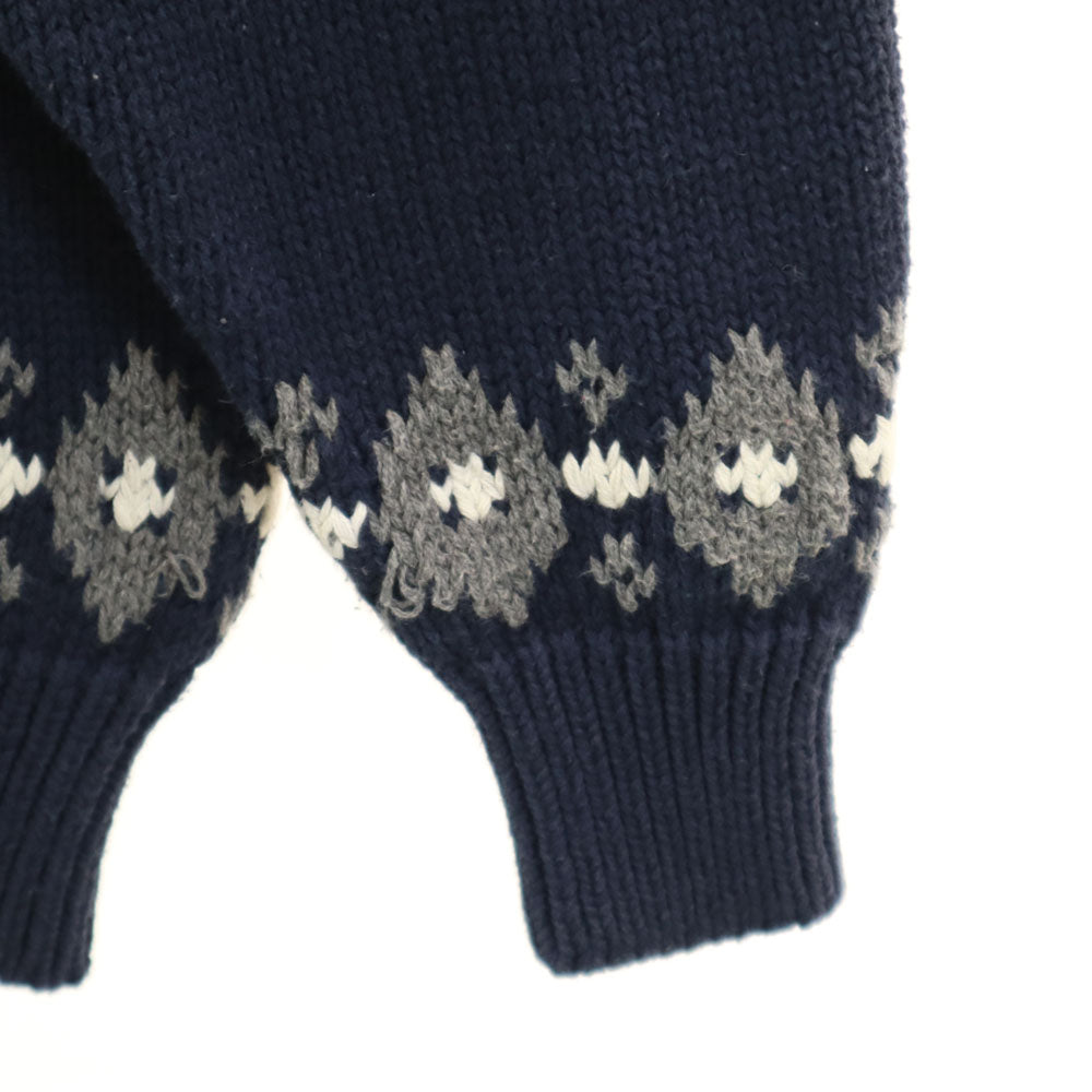 GAP ギャップ 90s オールド ノルディック柄 長袖 セーター L グレー ニット メンズ