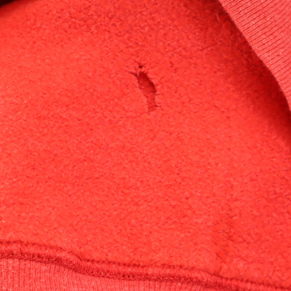 Champion チャンピオン 80s USA製 トリコタグ ヴィンテージ 長袖 スウェットパーカー M レッド系 レディース