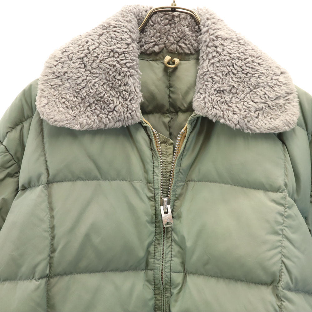 COMFY OUTDOOR GARMENT コンフィアウトドアガーメント 60s 70s ヴィンテージ デカタロン 襟ボア ダウンジャケット ML グリーン メンズ