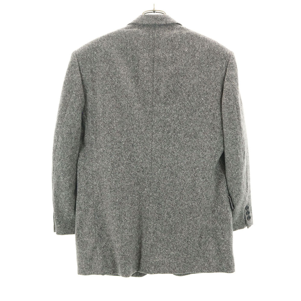 LANVIN ランバン 80s 90s ウール オールド テーラードジャケット S46-24 グレー メンズ