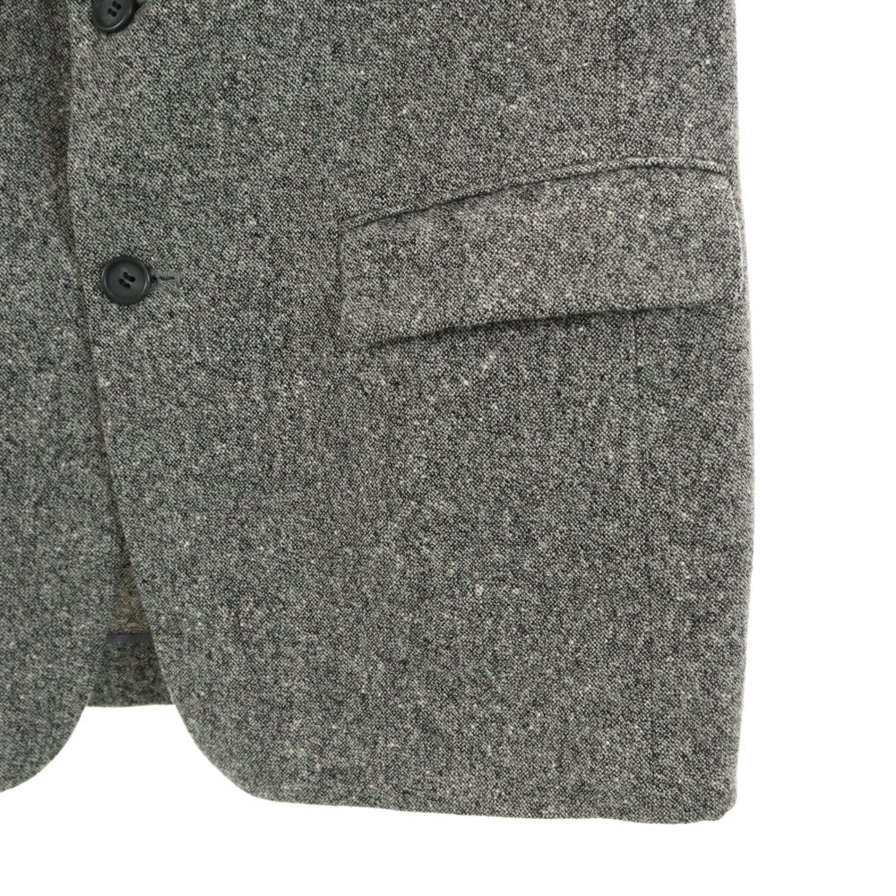 LANVIN ランバン 80s 90s ウール オールド テーラードジャケット S46-24 グレー メンズ