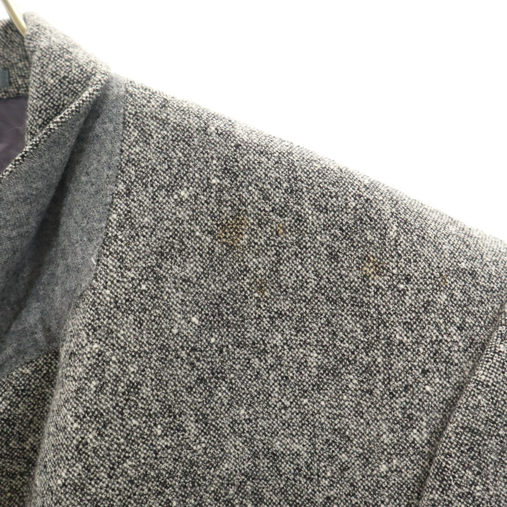 LANVIN ランバン 80s 90s ウール オールド テーラードジャケット S46-24 グレー メンズ