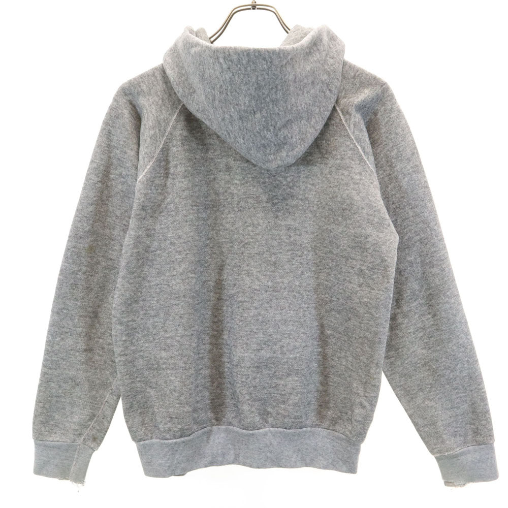 DISCUS ディスカス 90s USA製 オールド 長袖 パーカー グレー系 裏起毛 メンズ