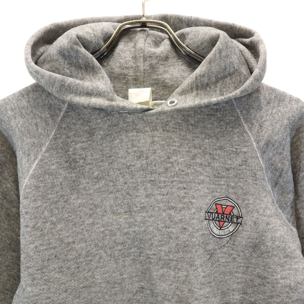 DISCUS ディスカス 90s USA製 オールド 長袖 パーカー グレー系 裏起毛 メンズ