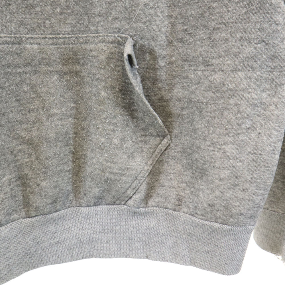 DISCUS ディスカス 90s USA製 オールド 長袖 パーカー グレー系 裏起毛 メンズ