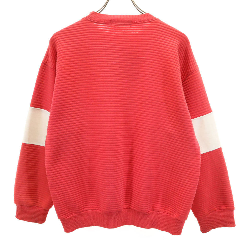 miki SPORTS ミキスポーツ 長袖 ハーフジップ トレーナー M レッド系 メンズ