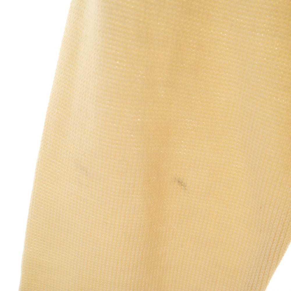 カンデル 60s ヴィンテージ レタード 長袖 Vネック ニットカーディガン アイボリー レディース