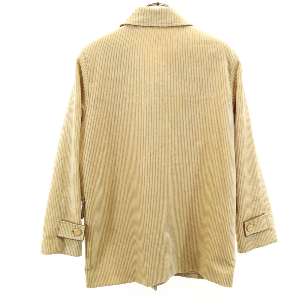 courreges クレージュ コーデュロイジャケット 9AR クリーム系 レディース