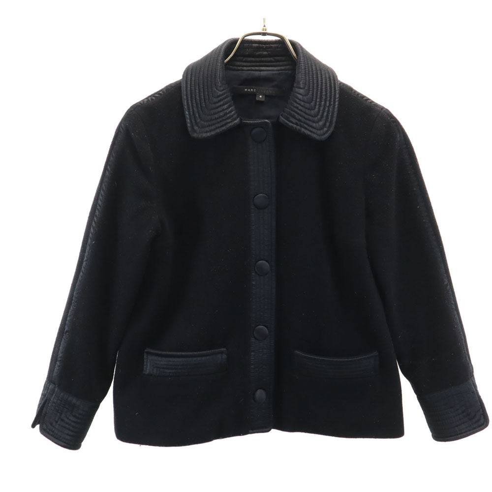 MARC JACOBS マークジェイコブス ウールジャケット 4 ブラック レディース