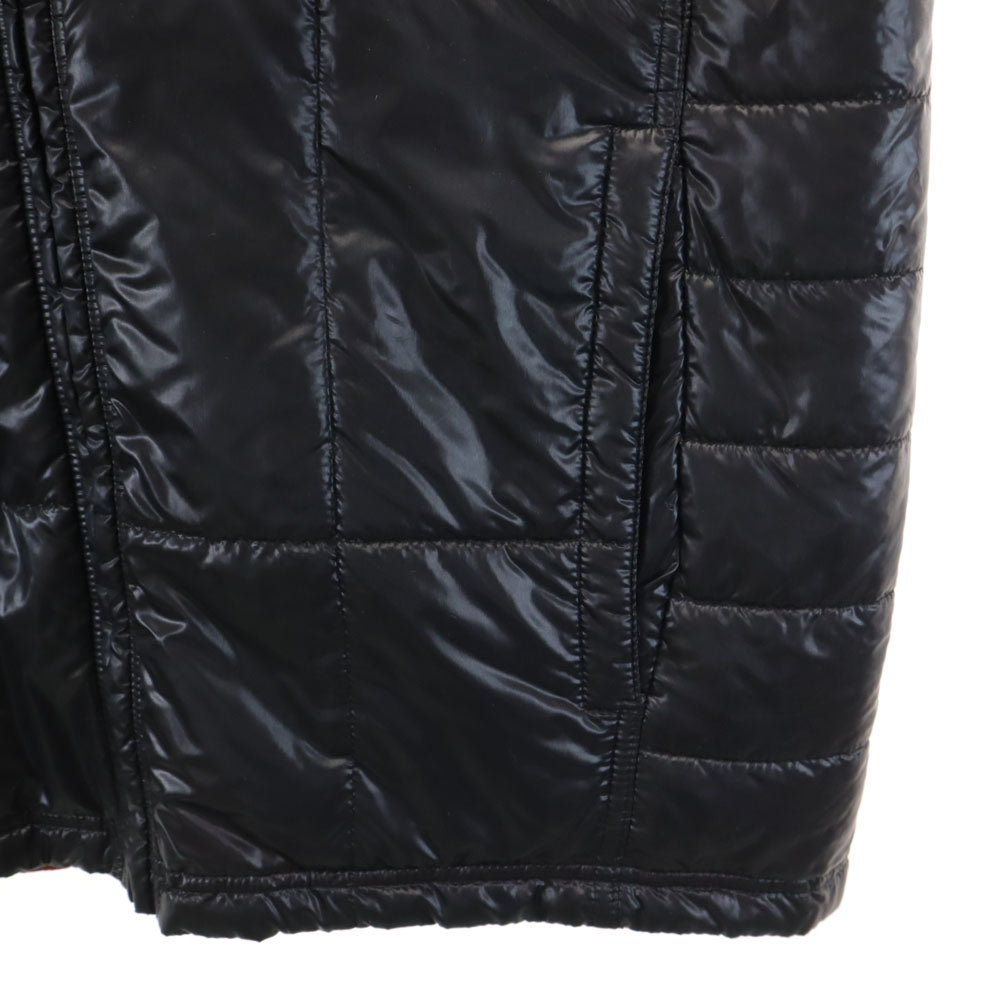 コムデギャルソンシャツ リバーシブル 中綿ベスト M チャコールブラック COMME des GARCONS SHIRT メンズ