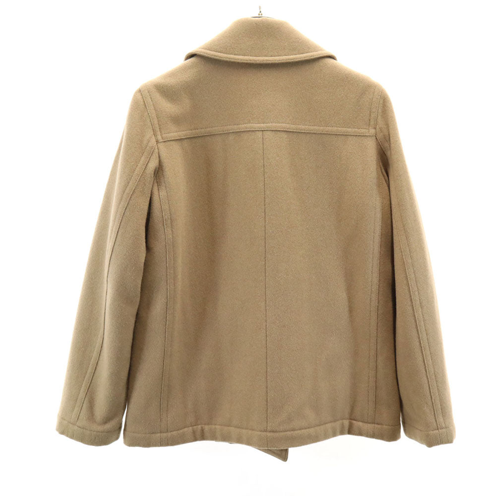 JEAN-PAUL GAULTIER ジャンポールゴルチエ ソフトメルトン ピーコート 42 ベージュブラウン 中綿入り レディース