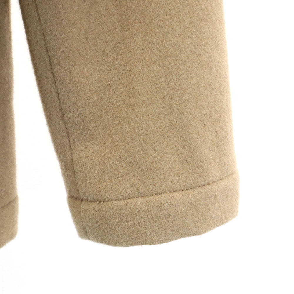 JEAN-PAUL GAULTIER ジャンポールゴルチエ ソフトメルトン ピーコート 42 ベージュブラウン 中綿入り レディース