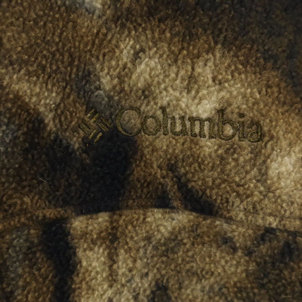 Columbia コロンビア PM2607 総柄 バックアイスプリング ジャケット M ブラウン系 アウトドア メンズ