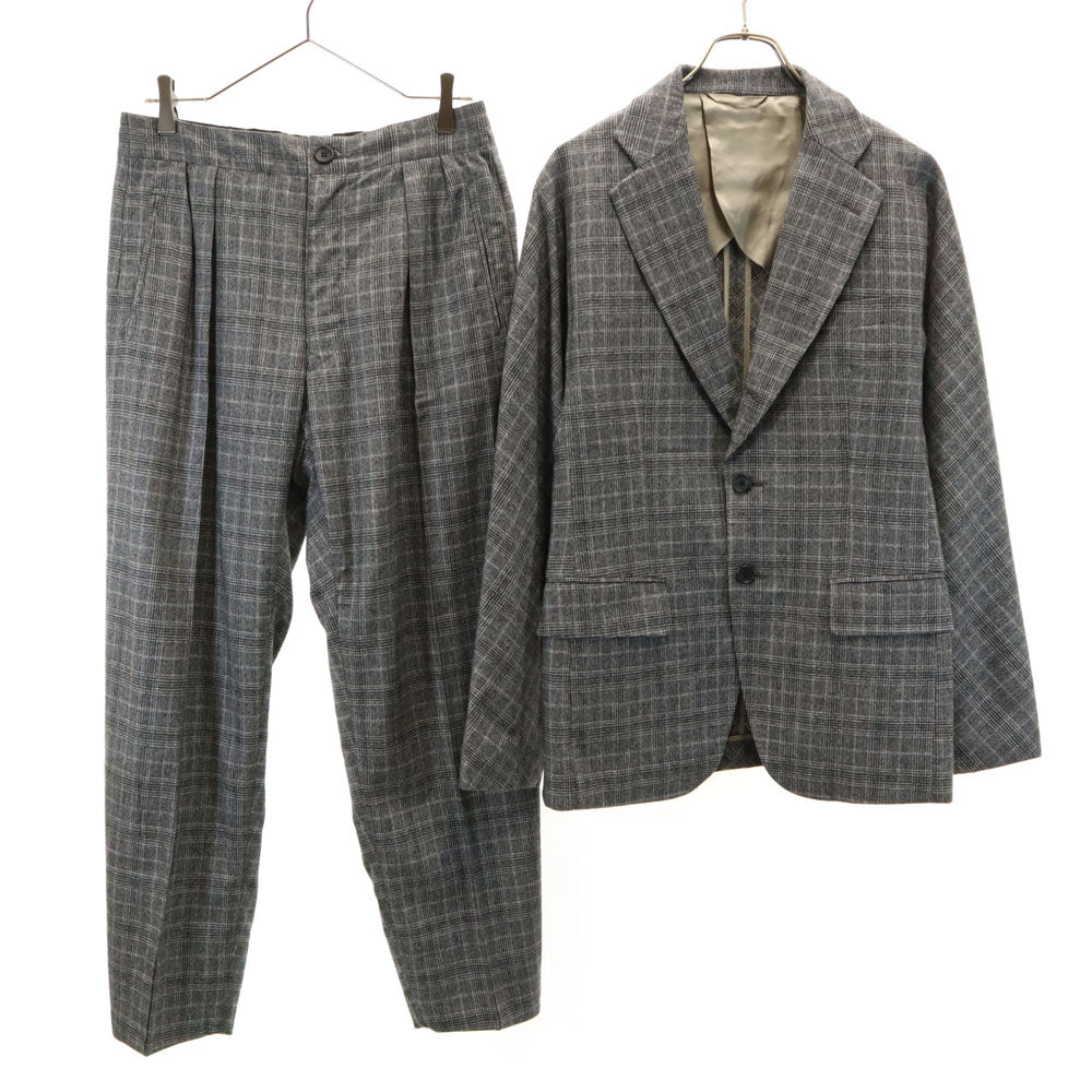 レインメーカー 日本製 ウールブレンド スーツ 上下 セットアップ 4 グレー メンズ