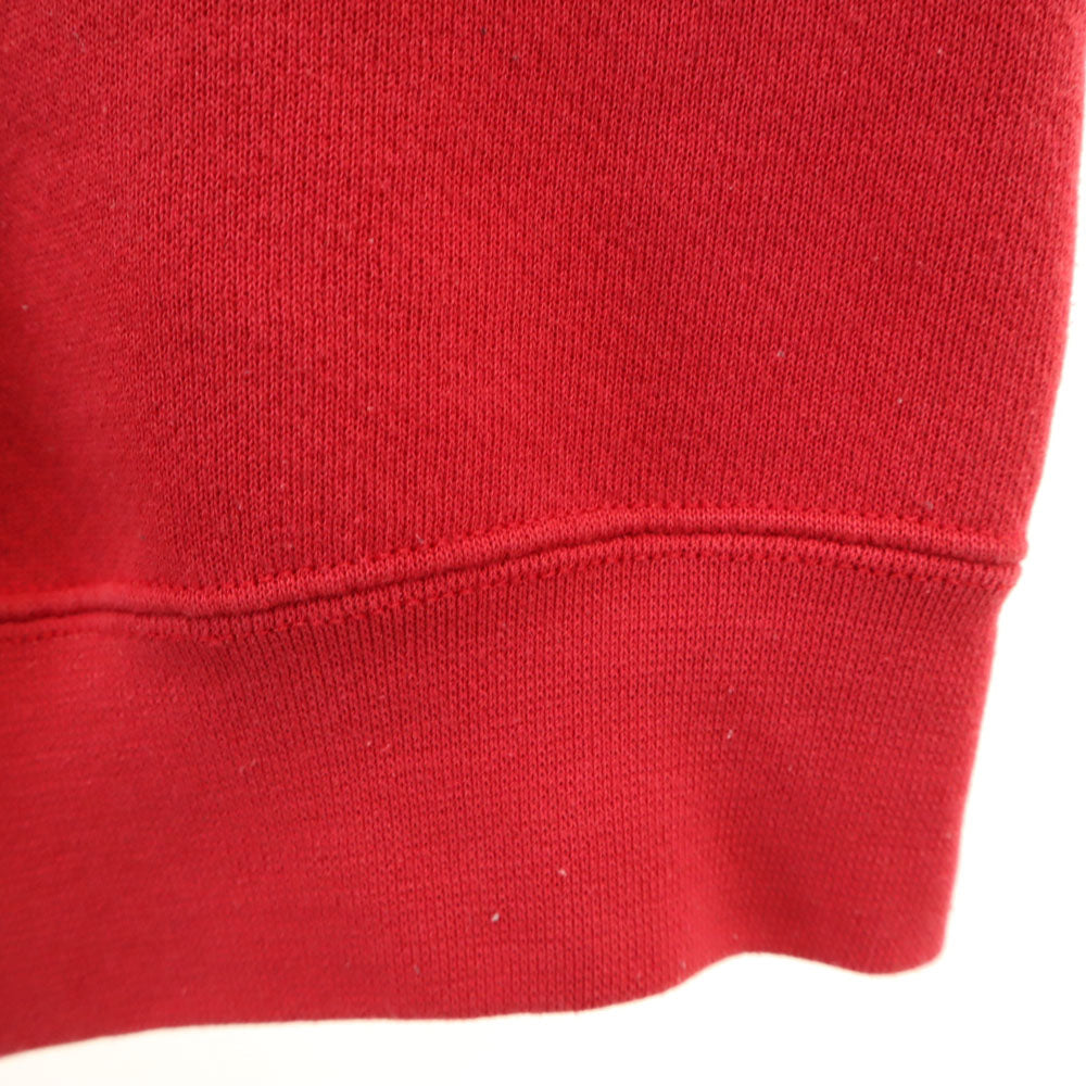 EDWIN エドウィン 90s USA製 オールド 2トーン 長袖 スウェット トレーナー M レッド 他 裏起毛 ラグラン メンズ