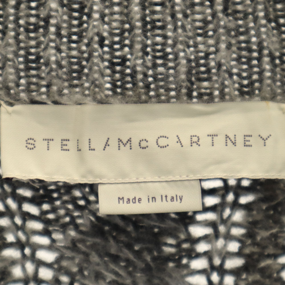 Stella McCartney ステラマッカートニー イタリア製 長袖 レイヤード セーター 36 グレー ニット レディース