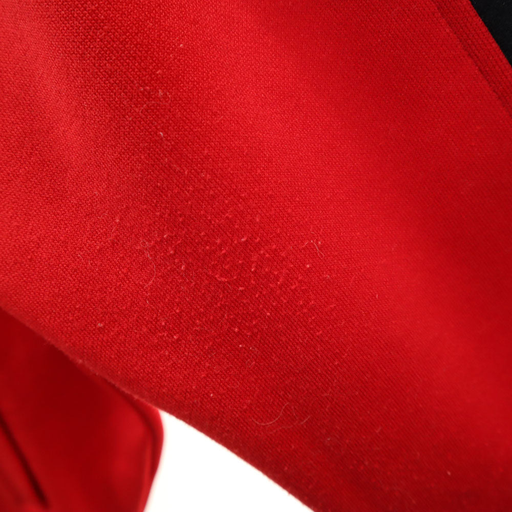 adidas アディダス 70s デサント製 ヴィンテージ 西ドイツタグ トレフォイルロゴ トラックジャケット M レッド ジャージ メンズ