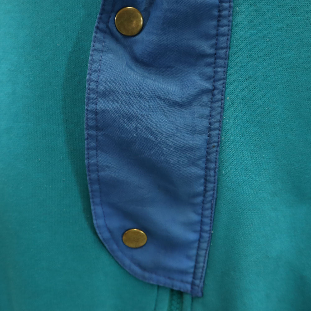 adidas アディダス 80s ヴィンテージ 銀タグ トレフォイルロゴ トラックジャケット ターコイズ 他 メンズ