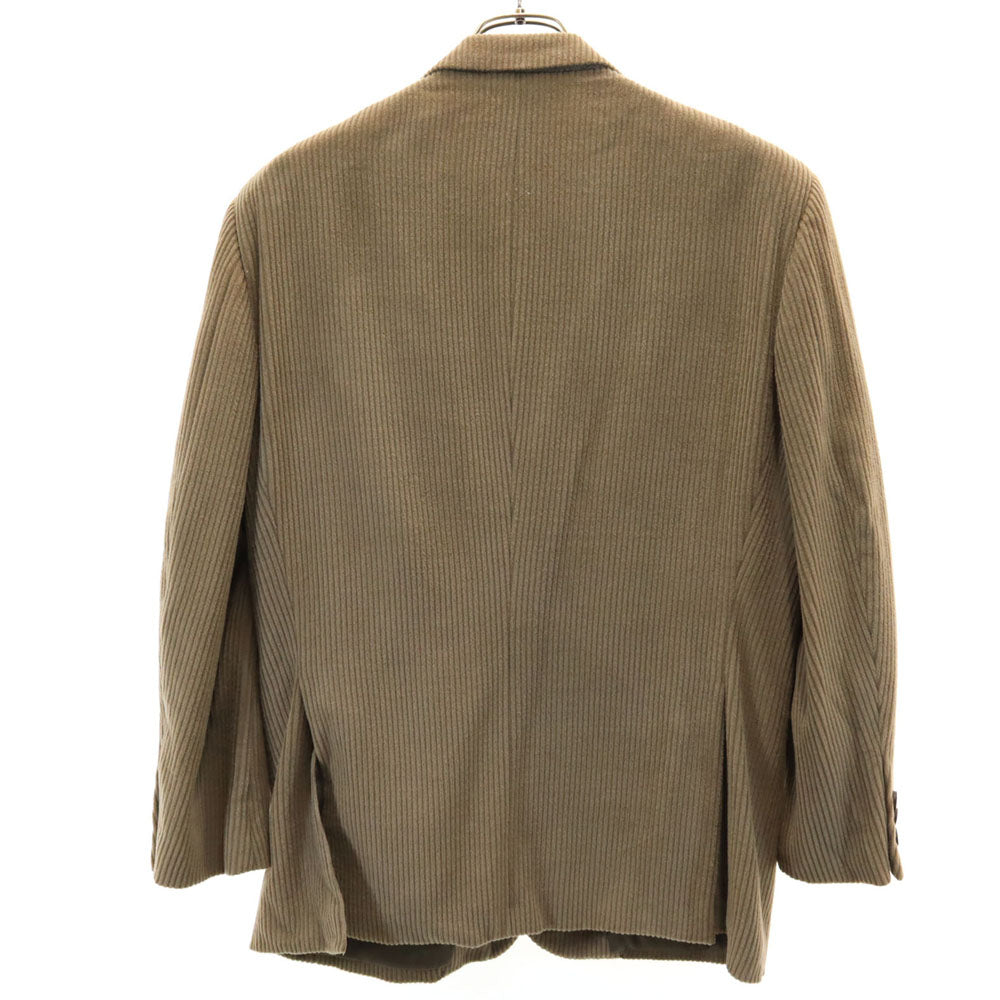 BALENCIAGA バレンシアガ 90s 日本製 オールド コーデュロイ テーラードジャケット 94AB4 アッシュブラウン系 太畝 ブレザー メンズ