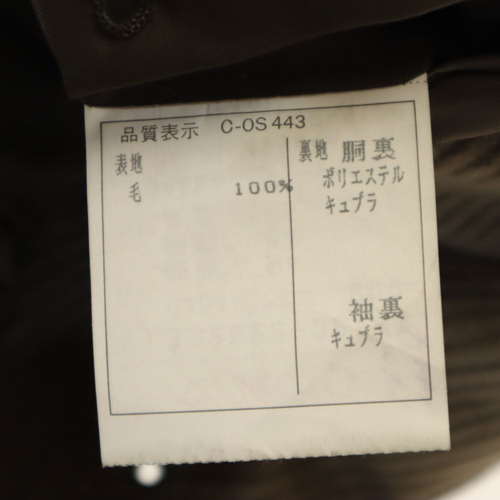 BALENCIAGA バレンシアガ 90s 日本製 オールド コーデュロイ テーラードジャケット 94AB4 アッシュブラウン系 太畝 ブレザー メンズ