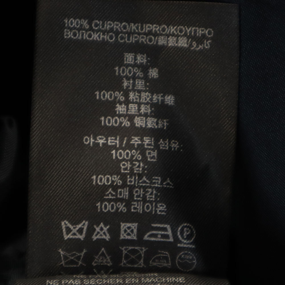 Burberry Prorsum バーバリープローサム イタリア製 ベロア ジャケット 44 チャコールグレー レディース