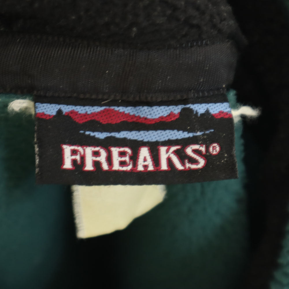 Freaks フリークス フリースジャケット L グリーン プルオーバー メンズ