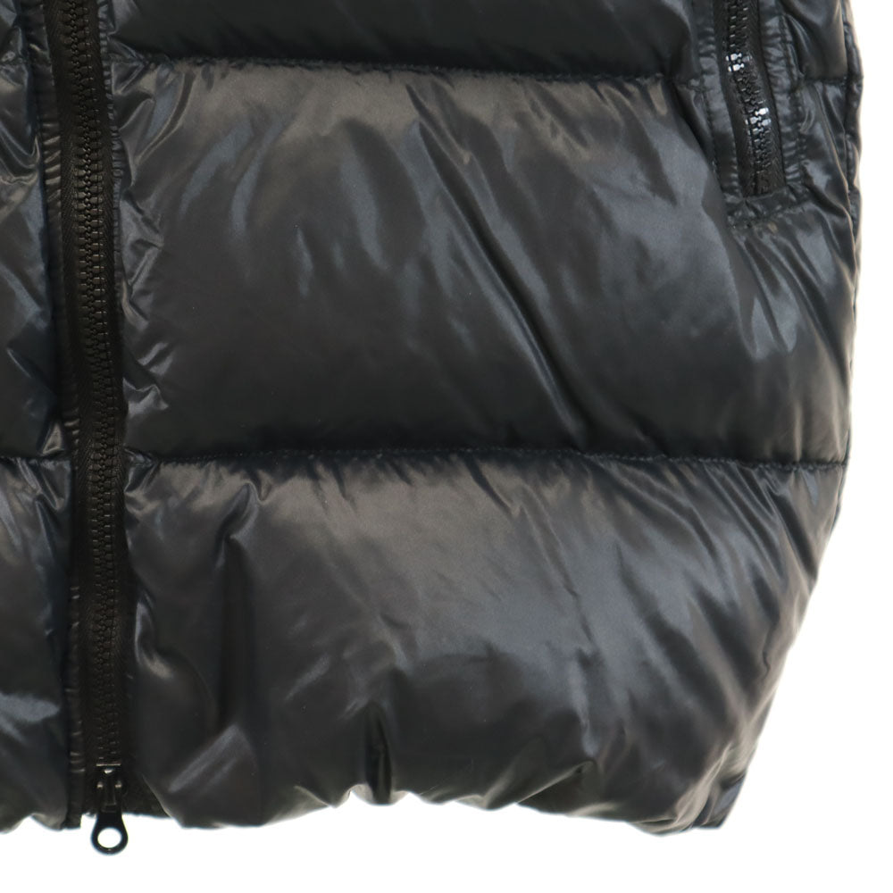 DUVETICA デュベティカ カッパ ダウンジャケット 38 チャコールグレー フォックスファー付き KAPPA レディース