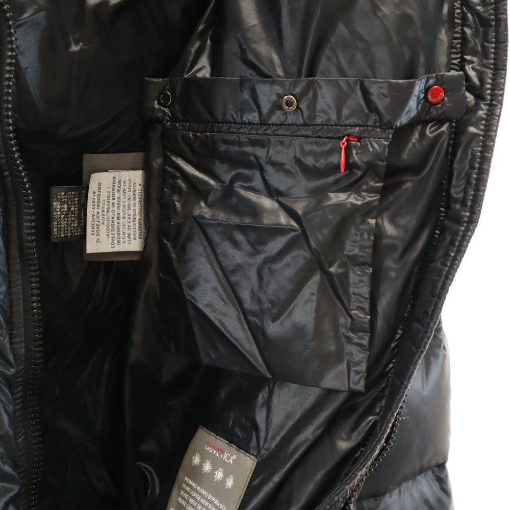 DUVETICA デュベティカ カッパ ダウンジャケット 38 チャコールグレー フォックスファー付き KAPPA レディース