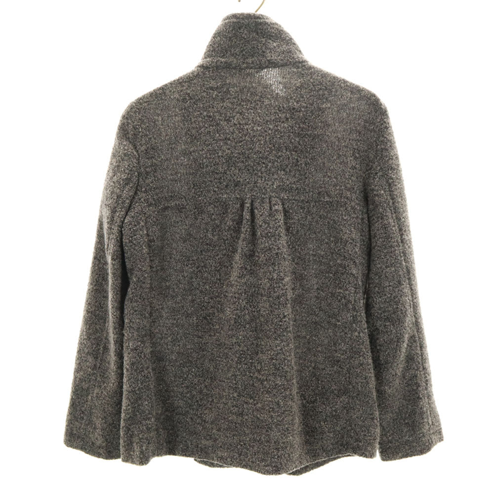 MAX MARA WEEK END LINE マックスマーラウィークエンドライン パイル ニットジャケット 40 グレー レディース