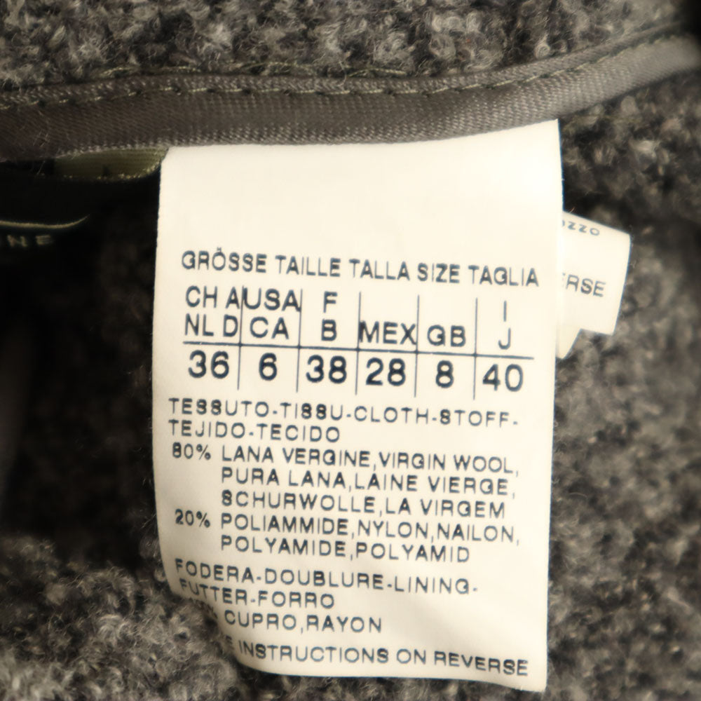 MAX MARA WEEK END LINE マックスマーラウィークエンドライン パイル ニットジャケット 40 グレー レディース